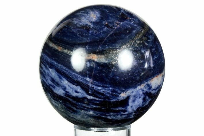 Deep Blue, Polished Sodalite Sphere #241701